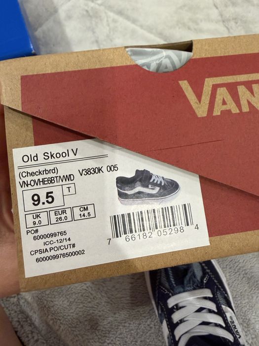 Кеди Vans 26 розмір