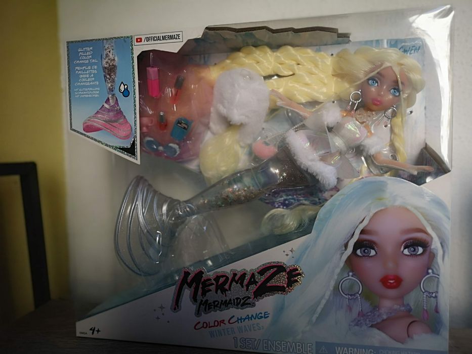 Boneca sereia glitter