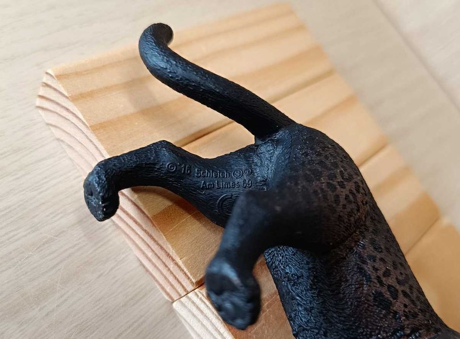 Vintage figurka Czarna Pantera. Schleich 2014
