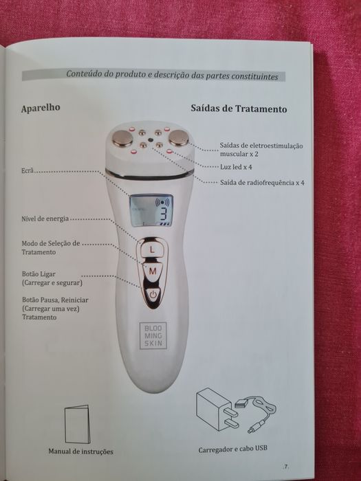 Reafirmante corporal radiofrequência