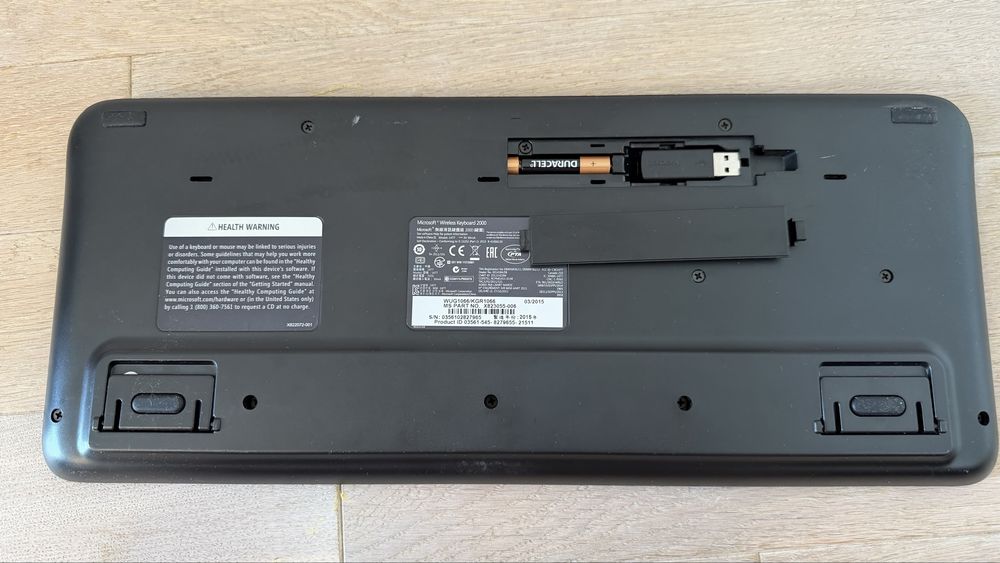 Klawiatura Microsoft Wireless Keyboard 2000 bezprzewodowa