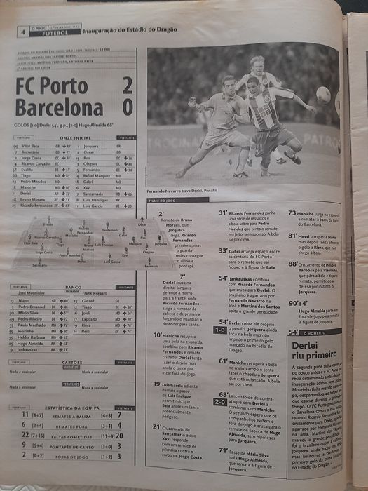 Mágico, Estádio do Dragão, Novembro de 2003