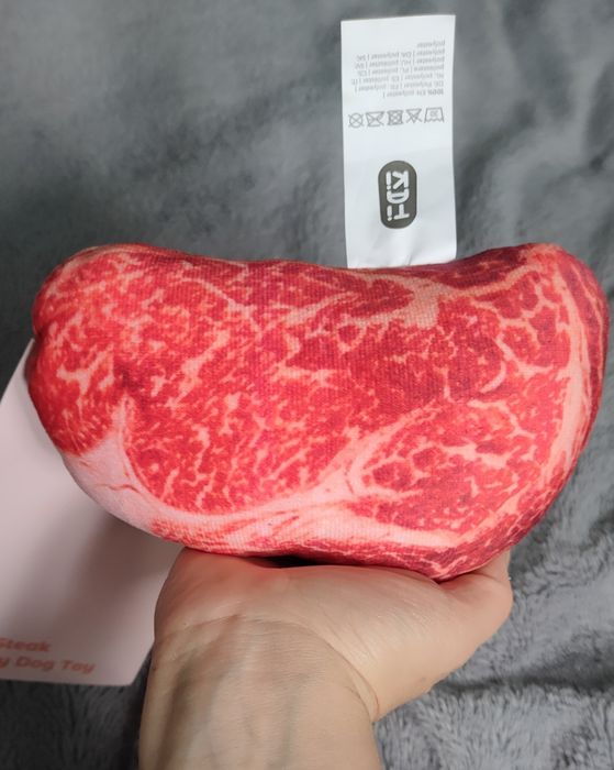 Zabawka dla psa stek