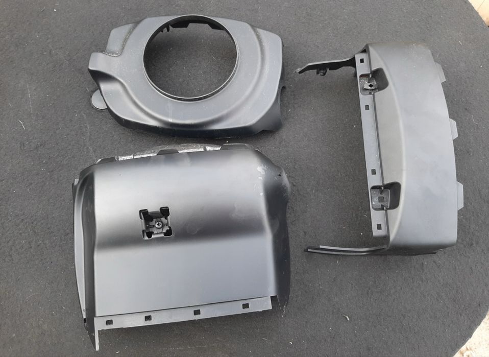 Подрулевой пластик Bmw e60 e61 e63 под электро привод руля