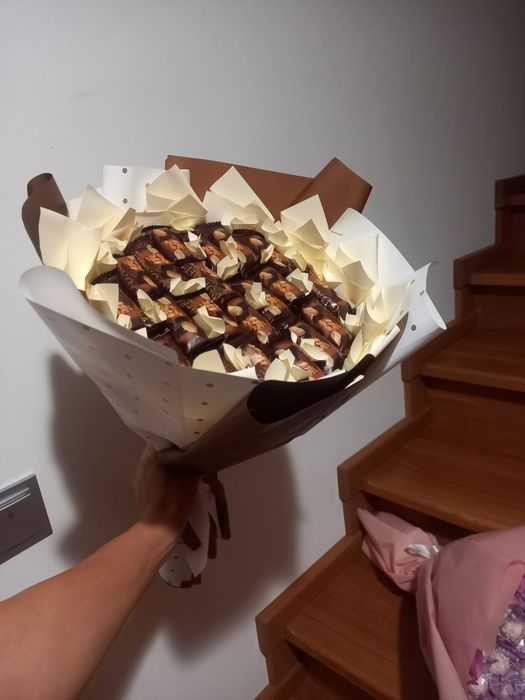 Букети з цукерків