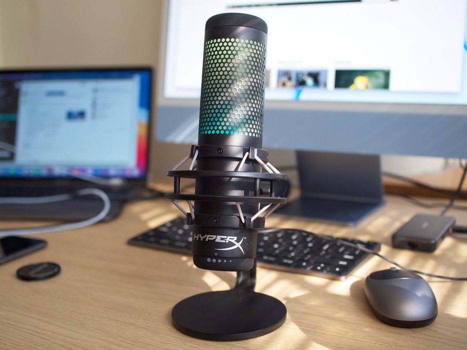 HyperX QuadCast S — конденсаторный микрофон