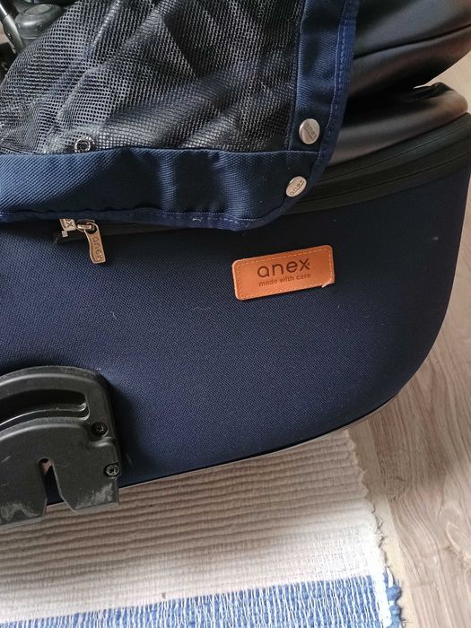 Cały komplet -Wózek dzieciecy 3w1 Anex Cross