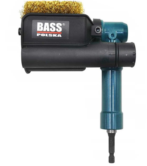 BASS POLSKA Adapter Przystawka Do Wkrętarki Szczotka Druciana BP9857