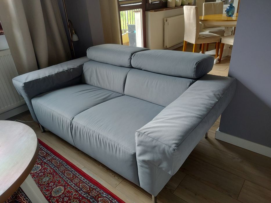Sofa 2 osobowa kanapa mała regulowane zagłówki