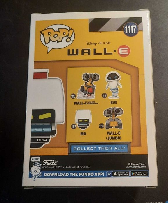 Funko Pop Wall-E Disney Pixar Mo  Chase version 1117