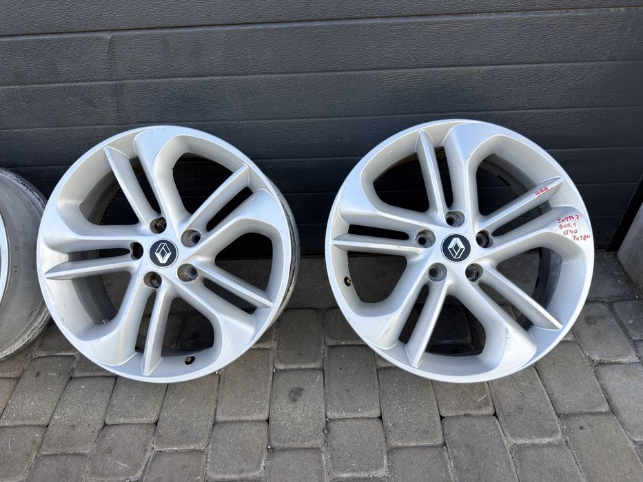 Felgi aluminiowe 18” 5x114,3 do Renault