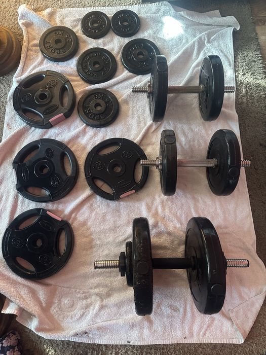 Cięzarki, hantle do cwiczen