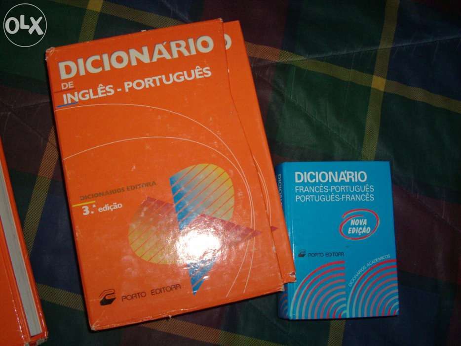 Vendo dicionários de Ingles e Frances