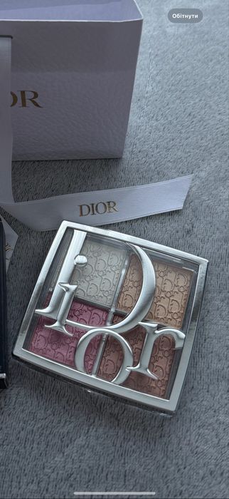 Dior Backstage Glow Maximizer Palette діор хайлайтер палетка