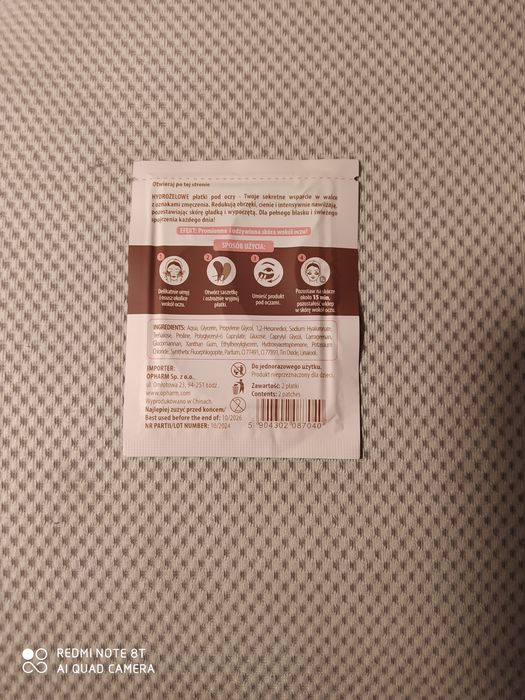Płatki pod oczy z Rossmann
