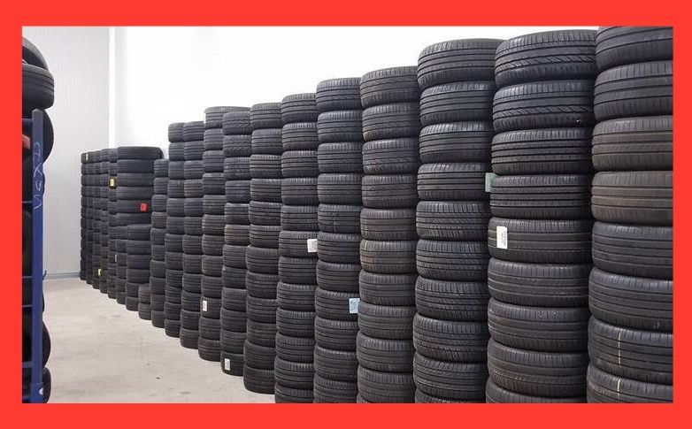 Склад зимних колес гуми разных размеров 245 45 19