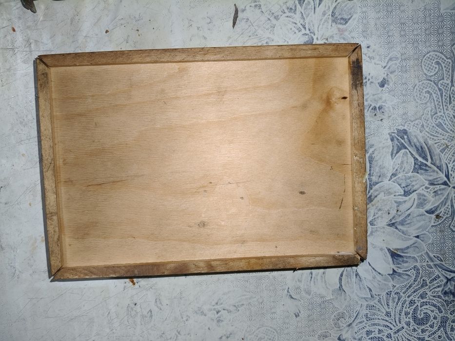 Дерев'яна коробка з під конструктора