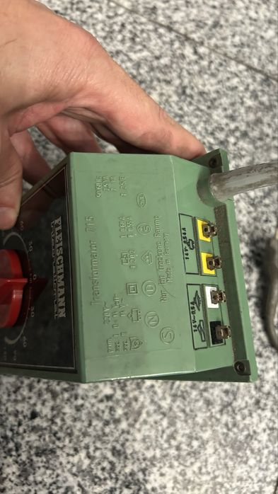 Fleischmann transformador controlador 715 comboios pistas