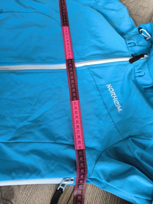 R.38 Norheim błękitna bluza kurtka termoaktywna damska
