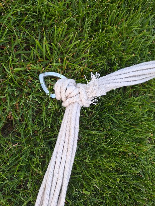 VOUNOT Fotel wiszący z poduszką, hamak, krzesło brazylijskie