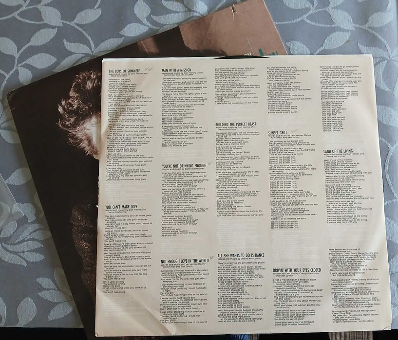 Vinil Don Henley Building The Perfect Beast