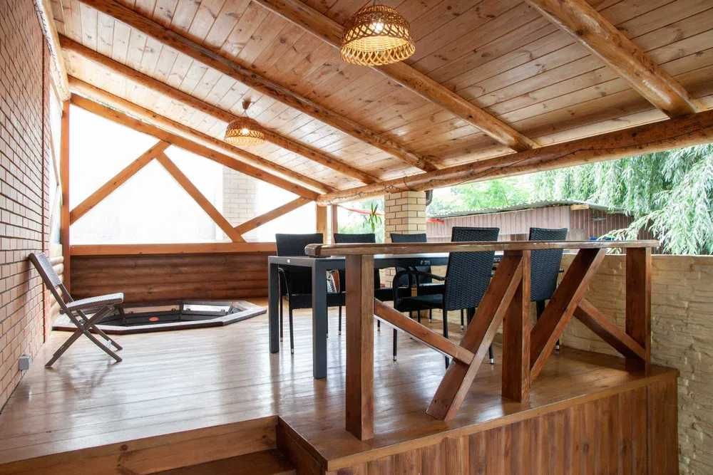 105 Аренда дома коттеджа баня чан барбекю Киев Славутич