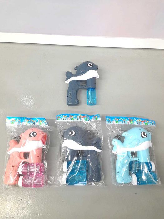 Lançador de Bolhas de Sabão Golfinho - Novo e Disponível em 3 Cores