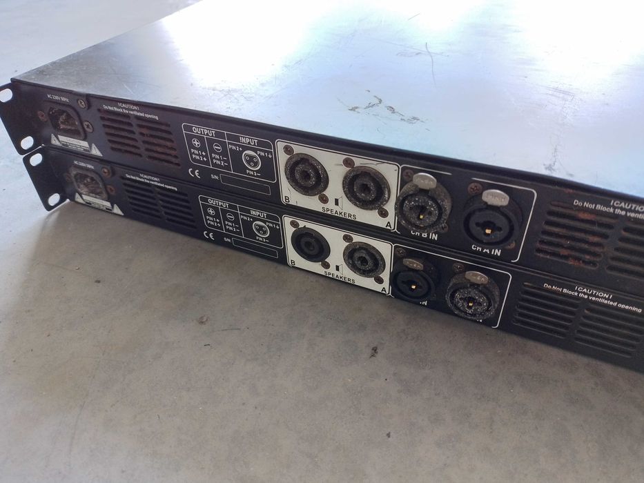 2x Amplificador 3Audio DA3K6 (3600w - 4ohms)
