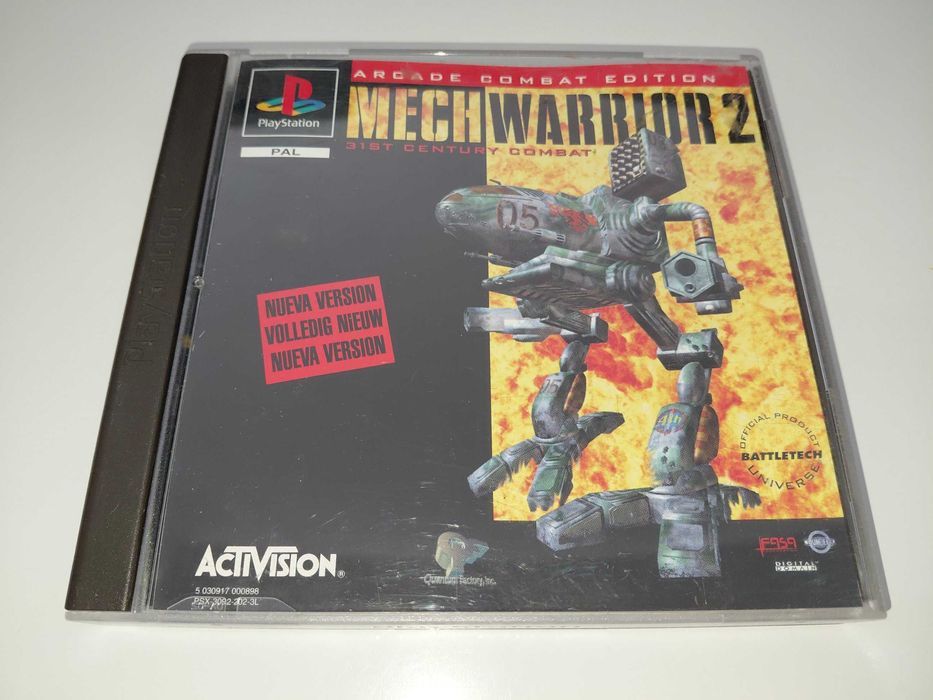 psx psone MECHWARRIOR 2 komplet z instrukcją ANG mechy roboty strzelanka akcji 5/6