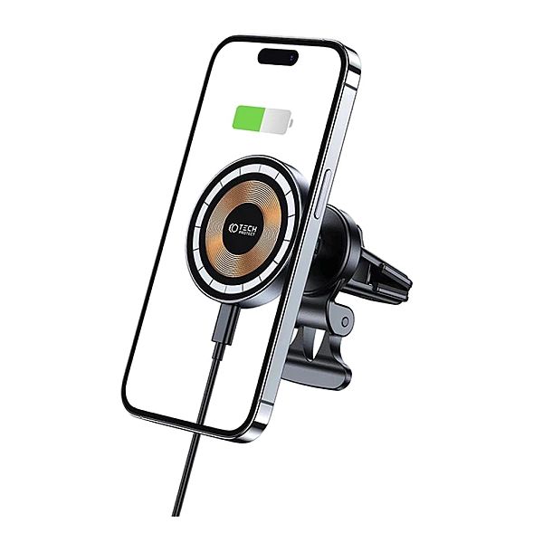 Uchwyt Tech-Protect MM15W-V5 samochodowy na telefon z ładowarką indukc