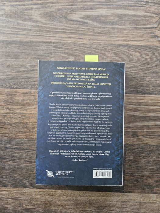 A2482. "Baśniowa opowieść" Stephen King