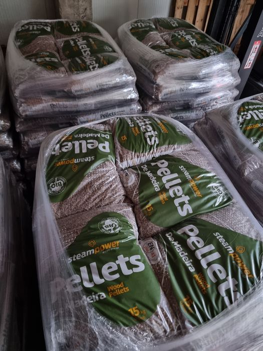 Pellets certificados  e briquetes