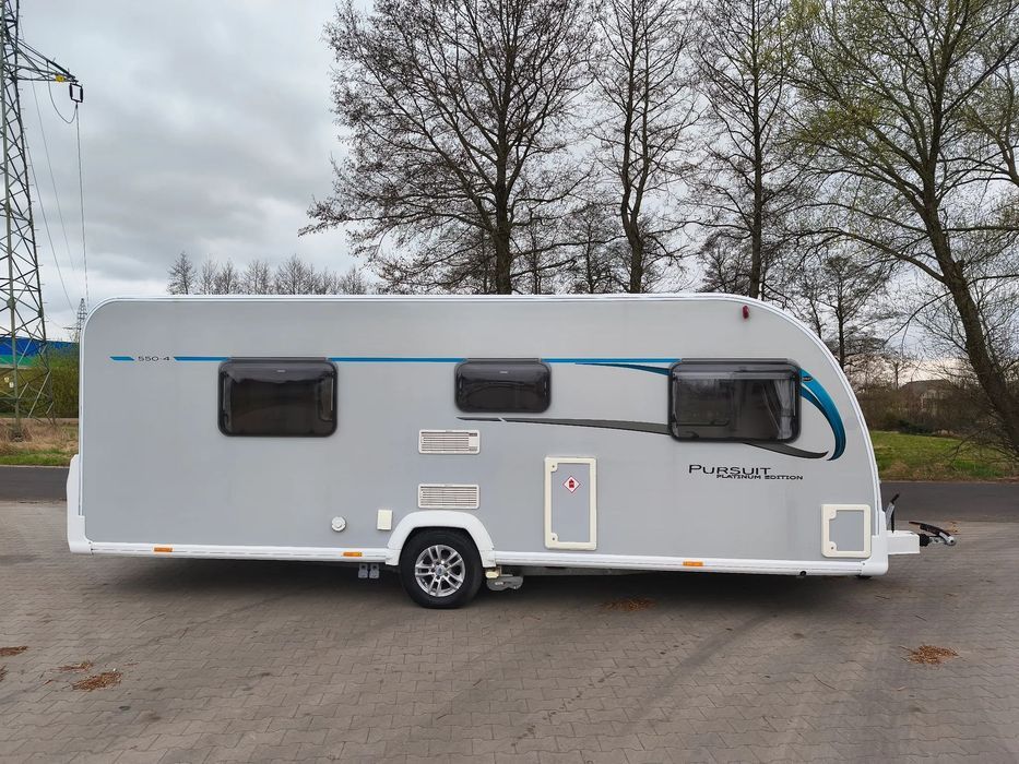 Bailey Pursuit R Mover Srebrna Piękna Przyczepa Alu Tech