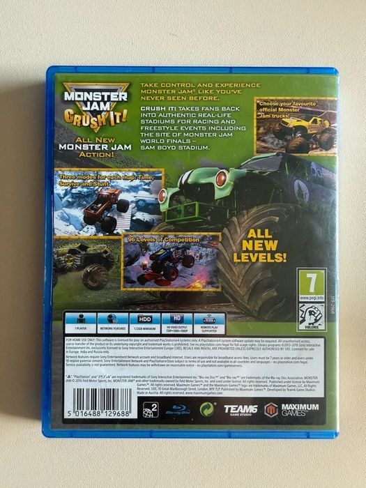 Monster Jam: Crush It! ps4 ps5
