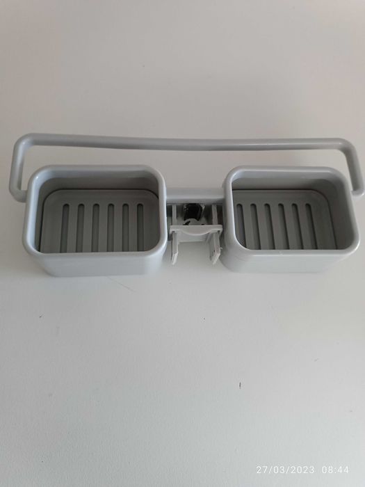 Organizador para acessórios para limpeza em lava-loiça