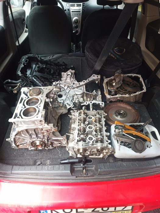 Toyoty Yaris silnik 1,0 benzyna