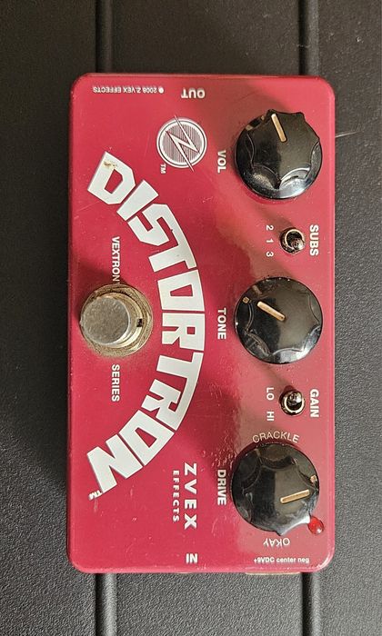 Pedal de guitarra ZVEX DISTORTRON