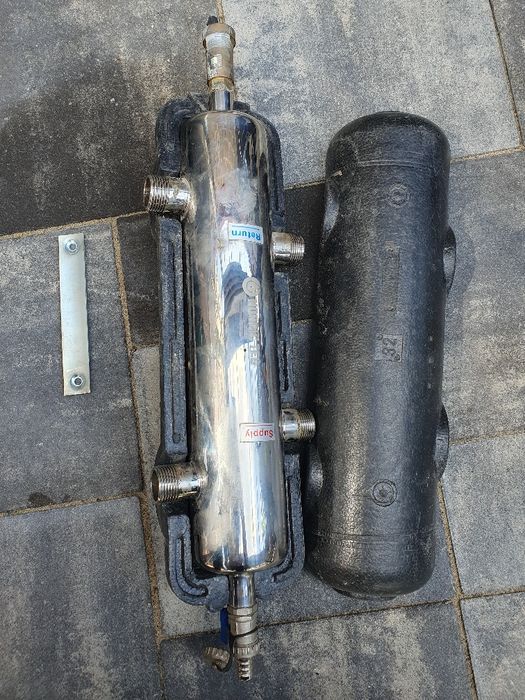 Sprzęgło hydrauliczne ocieplone z nierdzewki