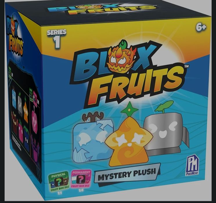 Мʼяка іграшка-сюрприз Phatmojo Blox Fruits маленька 10 см