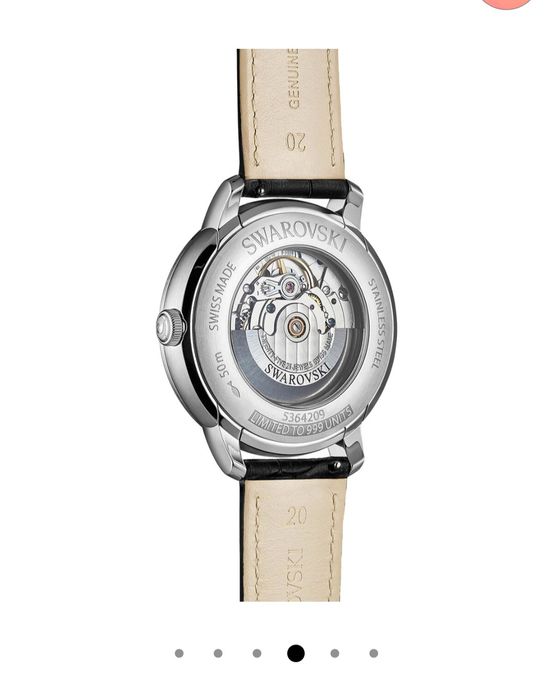 Relogio Swarovski automático com 30 peças. Edição limitada limitada so e