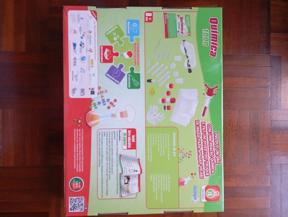 Vendo kit química science 4 you novo