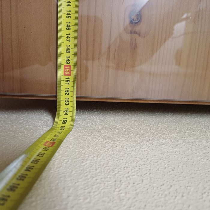 Secretária c/ tampo de vidro