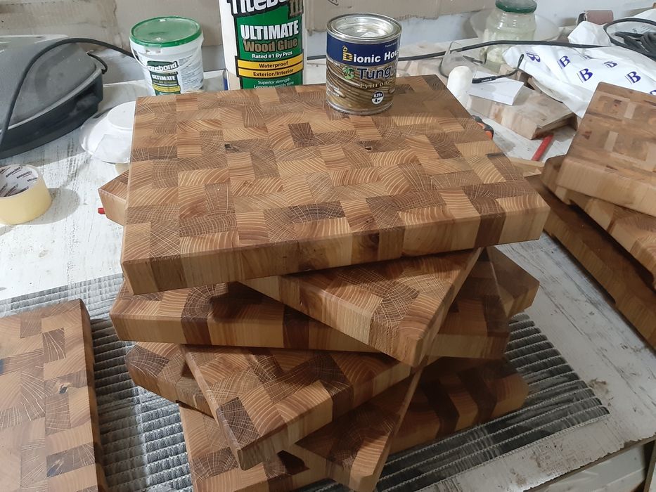 Торцевая разделочная доска