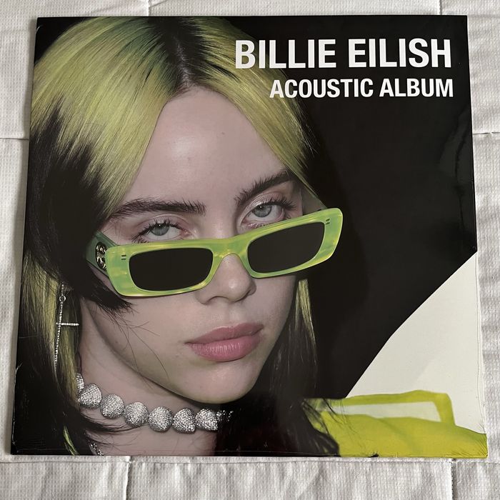 Billie Eilish - Acoustic Album LP Grey Marbled Vinyl 2024