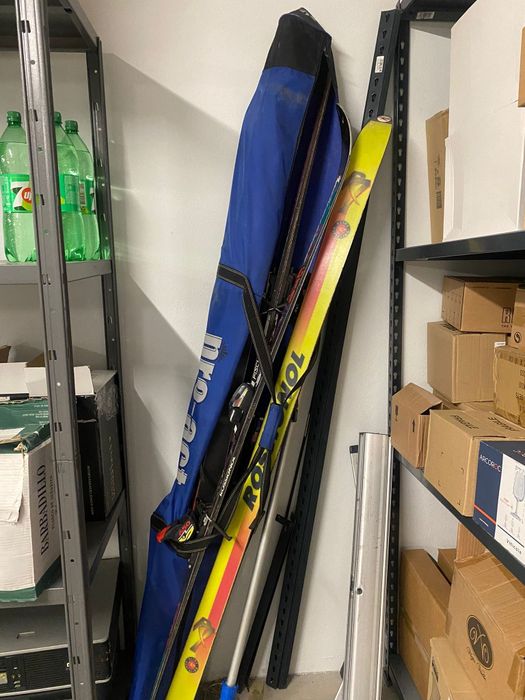 Pranchas se ski sem uso