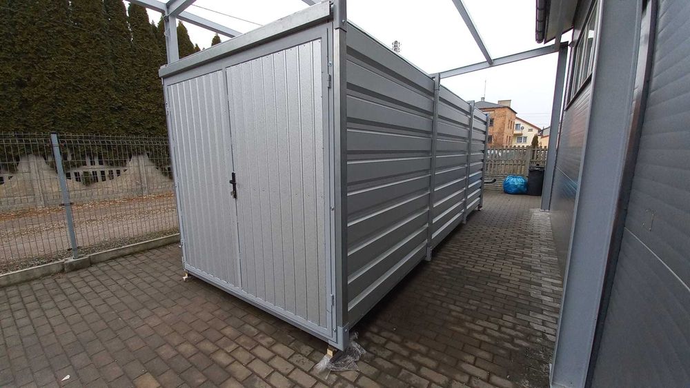 Kontener Magazynowy Składany - 4m lub 6m - Producent - Nowy i Solidny
