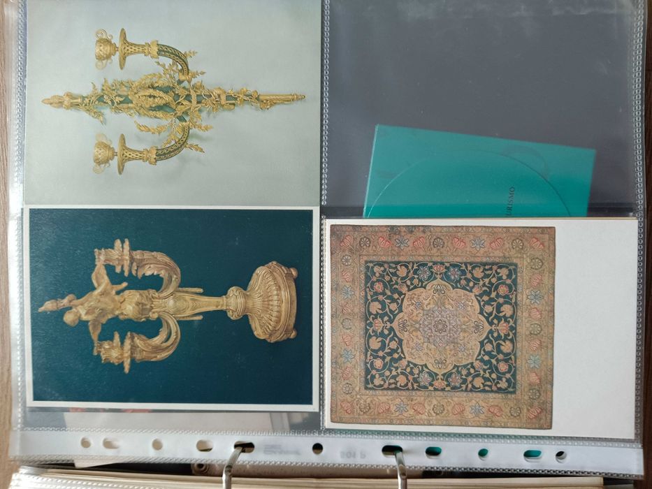 Vários postais coleção