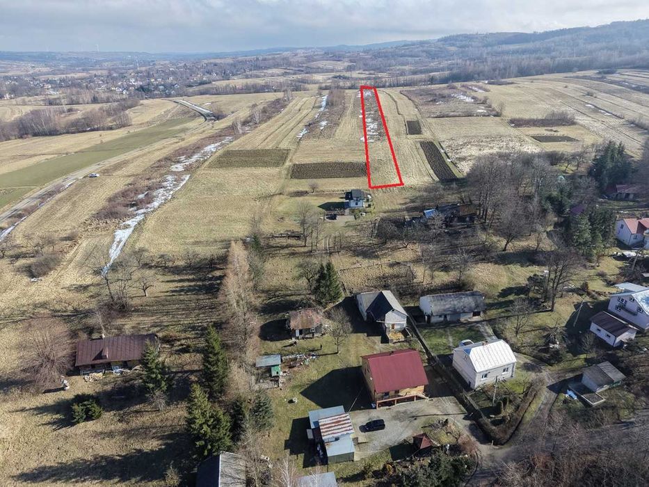 Widokowa działka rolna 46 ar Siedliska Żmigrodzkie