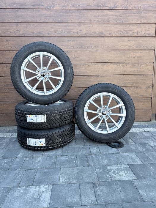 Koła zimowe nowe Audi A6c8 Q3 8u Q3f3  225/60r18 Bridgestone blizzak lm001