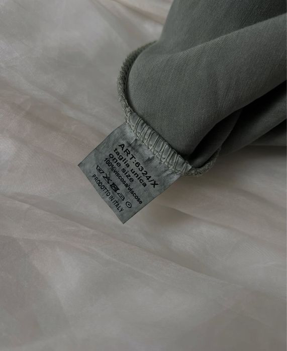 Спідниця мереживна довга зелена/хакі